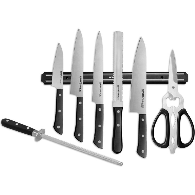 Набор ножей 8 в 1 SAMURA HARAKIRI SHR-0280B SHR-0280B/K
